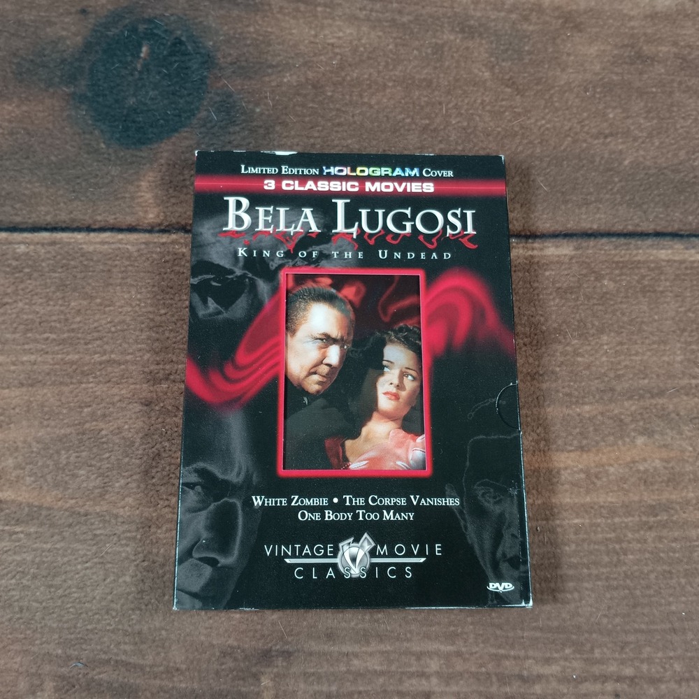 Bela Lugosi King of the Undead 3 Classic Movies Limited Edition Hologram